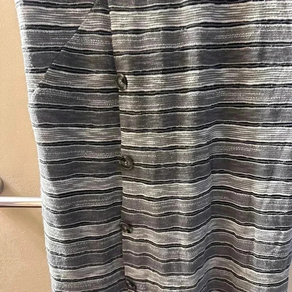 Marsha Button Up Tank‎ Summer Dress Grey Size XL - Picture 8 of 10